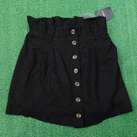 NWT FOREVER 21 BLACK SKIRT WOMENS SIZE S SMALL NEW! - Picture 1 of 7